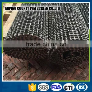 MSDS Approvaled Food Grade Ss Conveyor Belt Mesh For Printing Oven Dryer thumbnail-1