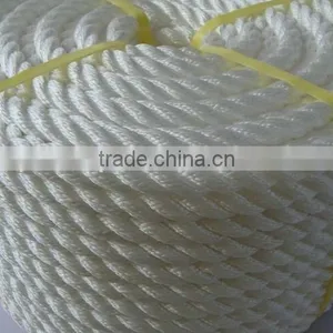 3-strand Twist White Nylon 6 Rope thumbnail-2