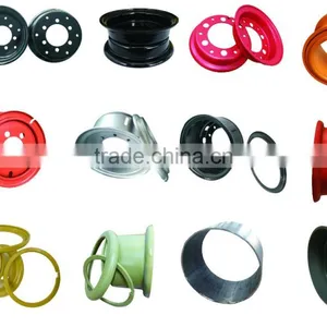 Solid Tire With Demountable Rims 5.00-8 17.5-25 10-16.5 21x7x15 Etc. thumbnail-6