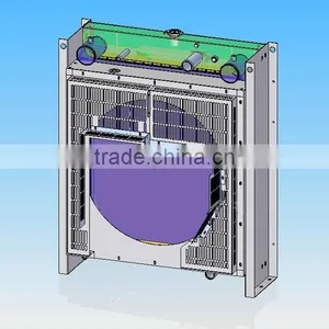 Generator Radiator for Cummins 6LTAA8.9 /diesel Engine/Price in Vietnam thumbnail-1
