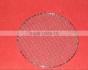 Stainless Steel Barbecue BBQ Grill Wire Mesh Net thumbnail-1