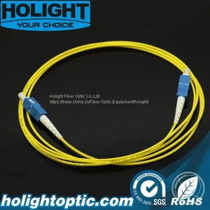 Fiber Optic Patchcord Sc to Sc Simplex LSZH Yellow thumbnail-1