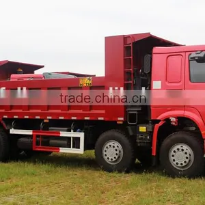 2015 New Model Sinotruk Howo 380 hp Tipper Lorry for Construction Waste thumbnail-1