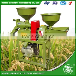 WANMA9004 Portable 2.2kw Home Use Small Rice Milling Machine for Sale thumbnail-1