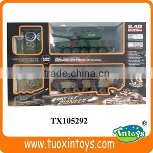 24G Mini Metal Tank Model Toy, Radio Remote Control Tank thumbnail-1