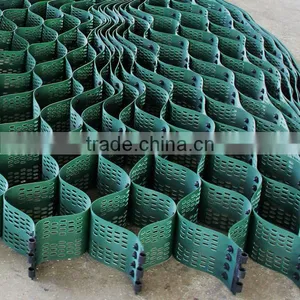 High Strength HDPE Geocell Used in Roadbed of Railway thumbnail-1