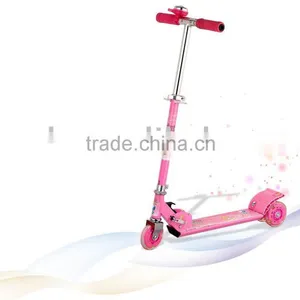 Three PVC Lighted Wheels Cute Kick Scooter thumbnail-1