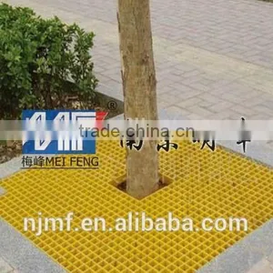 Tree Bed,ship,walkway Floor,car Washing Station Application and Smooth/grit Surface Treatment FRP Grating thumbnail-1