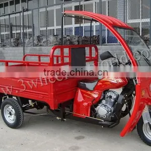 Africa Type,New Sale 150CC/200cc Cabin Three Wheel Food Tricycle Cart for Sale thumbnail-4