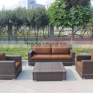 Outdoor Furniture Rattan/wickwer Sofa Set 4302 thumbnail-4