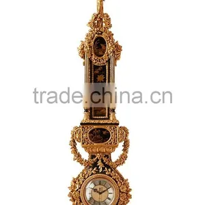 Fancy Art Painting Wall Clock For Home Decoration, Retro Classic Wooden Hanging Wall Clock thumbnail-2