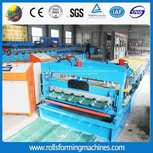 Trapezoid Steel Tile Forming Machine For Glazed Sheet thumbnail-1