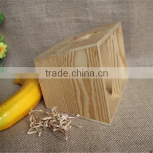 FSC High Quality Handmade Decorative Small Wooden Basket With Handle thumbnail-3