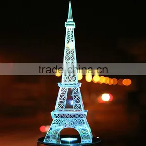 3D Crystal Decoration Pieces Crystal Eiffel Tower thumbnail-1