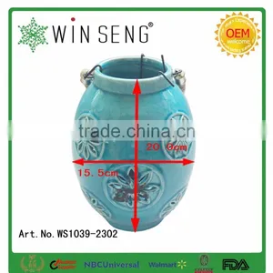 Personalized Ceramic Craft Candle Holder of Jar Shape thumbnail-3
