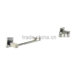 Wall Mounted Chrome Finishing Bathroom Brass Material Glass Shower Door Towel Bar thumbnail-1