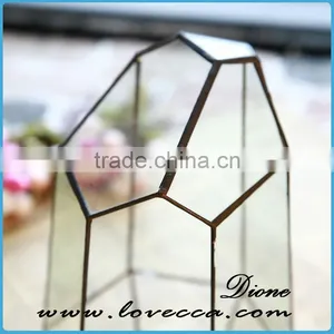 2017 Hot Selling in Australia Geometric Glass Plant Terrarium Hanging Terrarium thumbnail-6