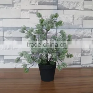 Plastic Mini Podocarpus Tree Bonsai thumbnail-1