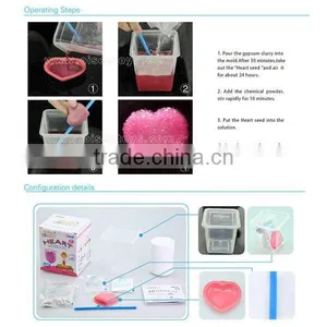 Safe Crystal Growing Chemicals for Kids / Diy Crystal Growig Experiment thumbnail-5