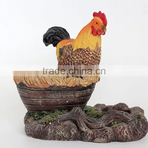 Resin Souvenir With Hens and Roosters thumbnail-2