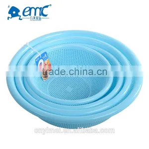 Emc Fruit and Vegetable Cleaning Basket Fruit and Vegatables(set of 4)draining Plastic Basket thumbnail-4