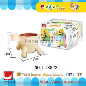 Factory DIY Painting Flower Pot Toys thumbnail-1
