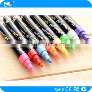 High Quality Flashing Board Marker Pen / Cheap and Non-toxic Fluorescent Highlighter thumbnail-4