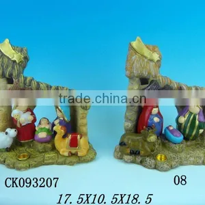 Ceramic Christmas Nativity Set thumbnail-1