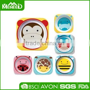 New Item Personalized Party Used Safy Guaranteed Animal Shaped Melamine Kid 's Bowl thumbnail-1