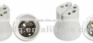 Porcelain/ceramic Decorative Festoon Lamp Holders Adapter thumbnail-1