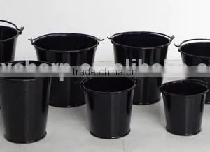 8 Sizes Buckets (Black Red and White),MSO-118 thumbnail-1