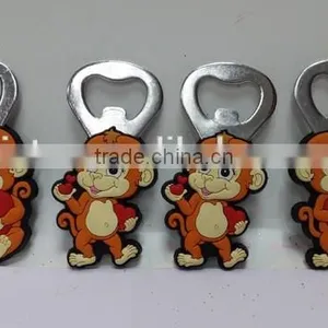 High Quality PVC Promotional Monkey Fridge Magnets thumbnail-3