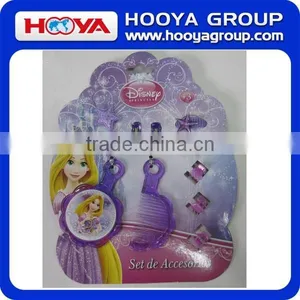 Kids Hair Accessories Set for Girls With Mirror Comb Clips thumbnail-5