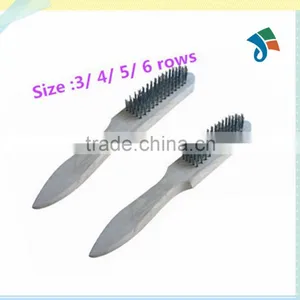 Most Popular Cheap Wooden Handle Steel Wire Brush thumbnail-2