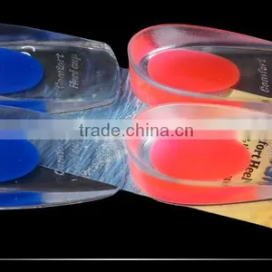 Comfortable Massage Gel Insole Silicone Foot Insole Shoe Pad thumbnail-1