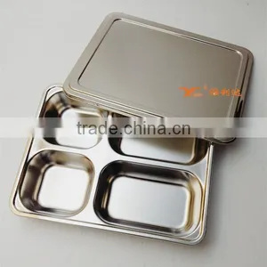 Bento to go Style Stainless Lid Bento Lunch Box Container for Kids thumbnail-3