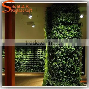 Cheap Plastic Artificial Leaf Wall Garden Green Wall thumbnail-3