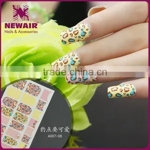 High Quality 24 Designs Nail Wrap Waterproof Nail Stickers thumbnail-3