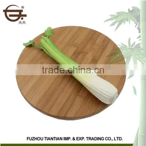 2016 Most Popular Eco-Friendly Natural High Quality Round Baoboo Cutting Board thumbnail-1