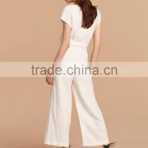 Women Jumpsuit Manufactuer Hot Sale Women Sexy Design Self-tie Straps Jumpsuits thumbnail-4