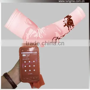 Phone Pocket Compression Arm Sleeves thumbnail-1