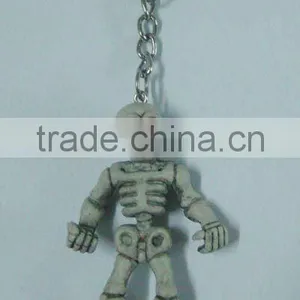 Skull Keyring,Variety of Dice Skull Keychain,Skull Promotion Gift thumbnail-1