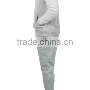 Raglan Sleeve Zipper up Custom Cotton Tracksuits New Design thumbnail-2