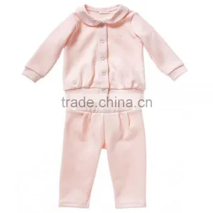 100% Ctn, Fleece, One Side Brush, 180 Gsm, Unisex Baby Set thumbnail-1