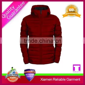 Custom Wholesale Woman Fur Winter Coat Custom Nylon Jackets OEM Service thumbnail-2
