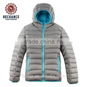 Cheap Wholesale Men's Foldable Reversible Ultralight Down Jacket M1028 thumbnail-1