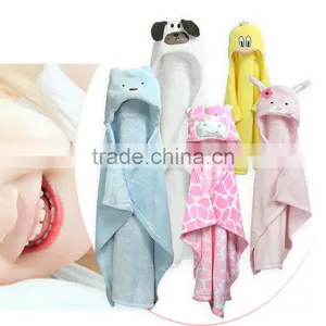 OEM or Stocked Newborn Animal Model Towel, Baby Bath Towel/ thumbnail-1