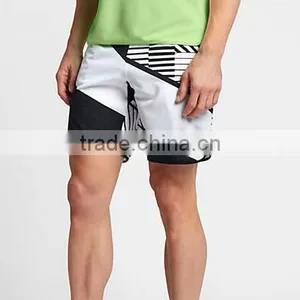 China Wholesale Custom Polyester Short Sublimation Shorts Gym Shorts Men thumbnail-2