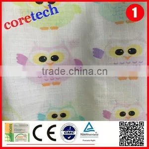 ECO-friendly Soft Organic Muslin Fabric Factory thumbnail-1