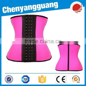 CYG-Latex Waist Trainer&Cincher Plus Size Sexy Corset thumbnail-1
